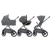 Maxi-Cosi Oxford+ 3w1 z fotelikiem Pebble Slide Pro Moon Graphite