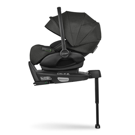 Bugaboo Otter Washed Black fotelik z Bazą 360 Isofix zestaw 0-13 kg