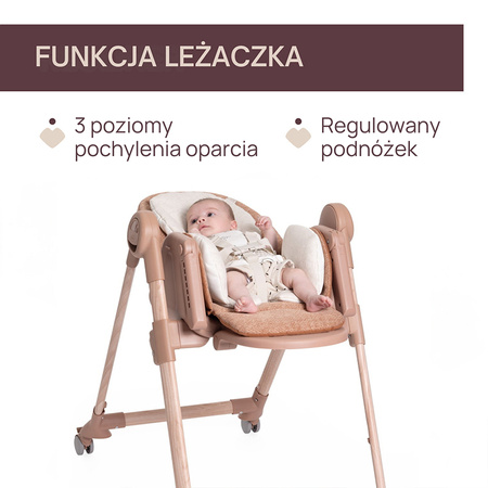 Chicco Polly Armonia Terracotta Krzesełko do karmienia