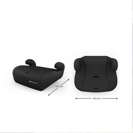 Kinderkraft Comfort Up 2 Plus Czarny Fotelik samochodowy 76-150 cm