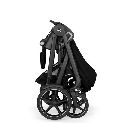 Cybex Talos S Lux Moon Black wózek 3w1 głęboko-spacerowy z fotelikam Cloud G Plus