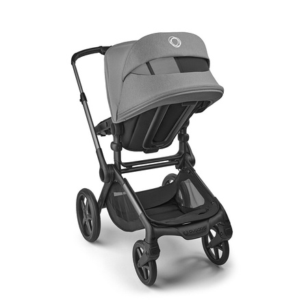 Bugaboo Fox 5 Renew Graphite/Black Haritage/Moon Grey wózek 2w1 głęboko-spacerowy