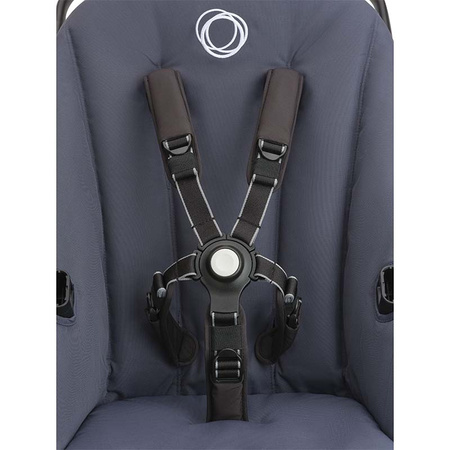 Bugaboo Fox Cub Black/Stormy Blue zestaw 4w1