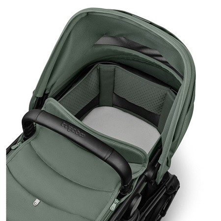 Bugaboo Fox 5 Renew Komplet Black/Forets Green wózek 2w1 głęboko-spacerowy