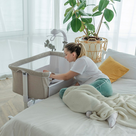 Carrello Łóżeczko dostawne Bloom Anchor Grey