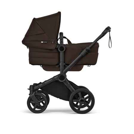 Bugaboo Donkey6 Komplet Mono Black/Cocoa Brown wózek 2w1 głęboko-spacerowy