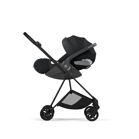 Cybex Mios 4.0 Style Matt Black Sepia Black zestaw 3w1 z fotelikiem Cloud T i-Size