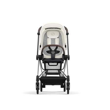 Cybex Mios Chrome Brown OFF WHITE wózek spacerowy