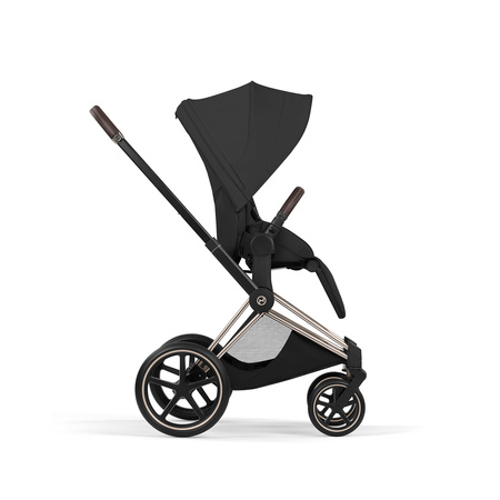 Cybex Priam 5.0 Champagne Gold Sepia Black wózek 2w1 głęboko-spacerowy