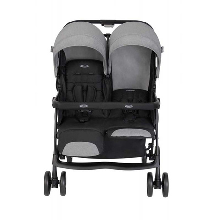 Graco Duorider Steeple Grey wózek bliźniaczy