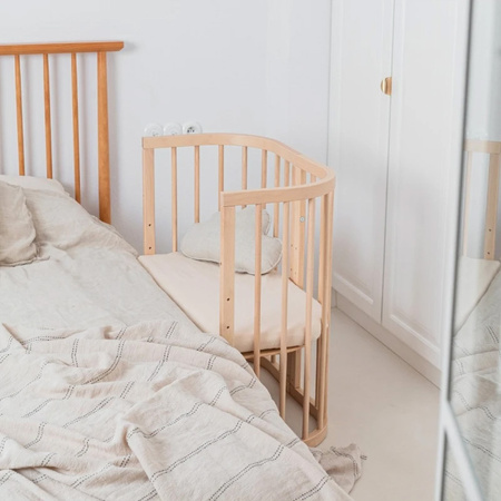 Waldin Prześcieradło do dostawki Łóżeczka 7w1 Beige