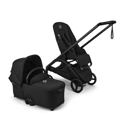 Bugaboo Dragonfly Plus Komplet Black/Heritage Black wózek 2w1 głęboko-spacerowy