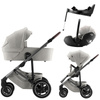 Britax Romer Smile 5Z Lux Linen Grey zestaw 4w1 z fotelikiem Baby-Safe Pro Linen Grey i bazą Vario 5Z