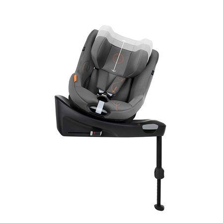Cybex Sirona Gi i-Size Lava Grey fotelik samochodowy 61-105 cm (9-20 kg)