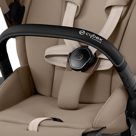 Cybex Priam 4.0 Matt Black Cozy Beige wózek spacerowy