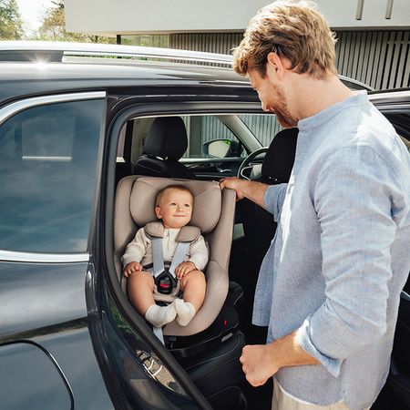 Britax Romer DualFix 5Z Lux Chocolate fotelik samochodowy 61 - 105 cm