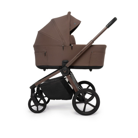 Muuvo Fold Dark Chocolate wózek 2w1 (głęboko-spacerowy)