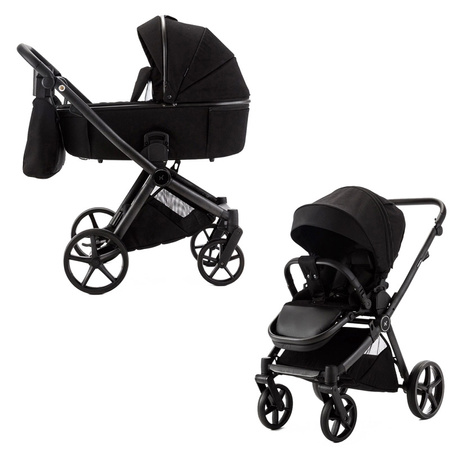 Adamex Alfa Natura Carbon wózek 2w1 głęboko-spacerowy