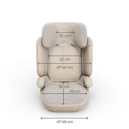 Kinderkraft XPAND 2 Pro i-Size Beżowy fotelik samochodowy 101-150 cm