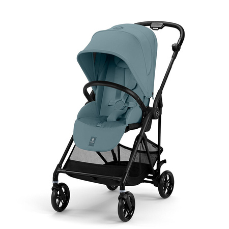 Cybex Melio 2025 Stormy Blue wózek 2w1 głęboko-spacerowy