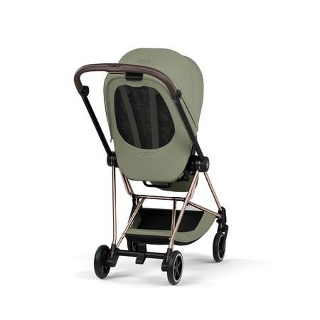 Cybex Mios 4.0 Style Rosegold Sage Green zestaw 3w1 z fotelikiem Cloud T i-Size