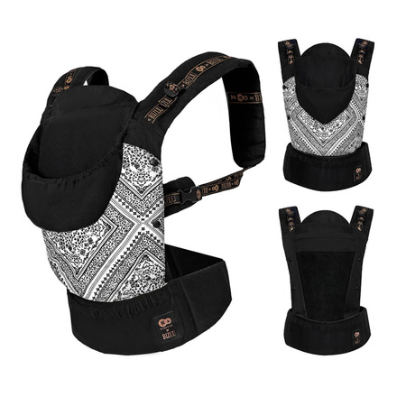 Kinderkraft Nosidełko ergonomiczna Hyggy Bizuu Lunar Black
