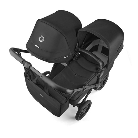 Bugaboo Donkey6 Duo Black/Heritage Black wózek 2w1 dla dwójki dzieci w różnym wieku