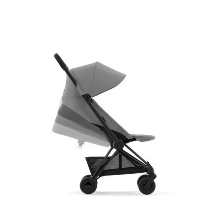 Cybex Coya Matt Black Mirage Grey wózek spacerowy
