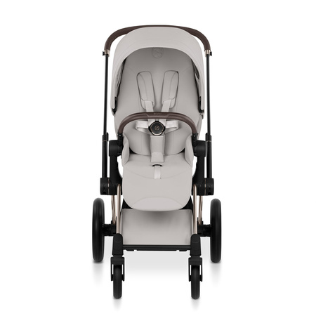 Cybex Priam 5.0 Champagne Gold City Grey wózek 2w1 głęboko-spacerowy