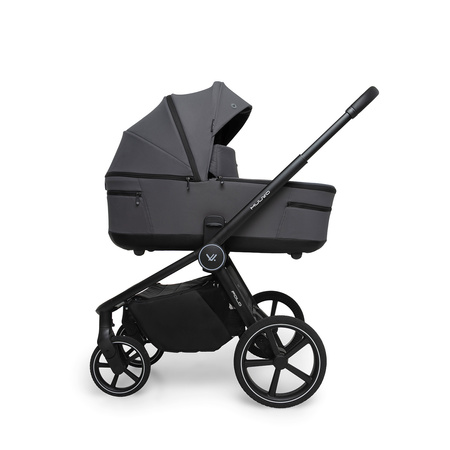Muuvo Fold Iron Graphite wózek 2w1 (głęboko-spacerowy)