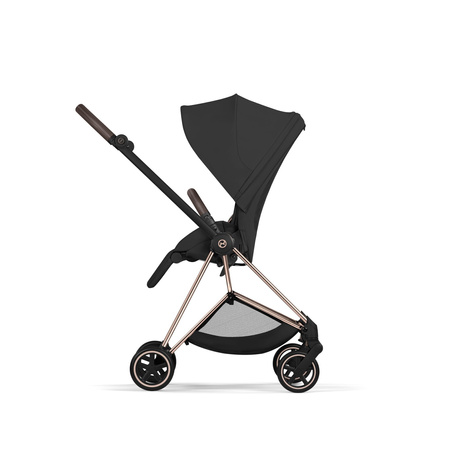 Cybex Mios 4.0 Comfort Rosegold Sepia Black wózek 2w1 głęboko-spacerowy
