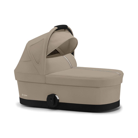 Cybex Avi Spin Almond Beige zestaw 2w1 z Gondolą S i adapterami do gondoli