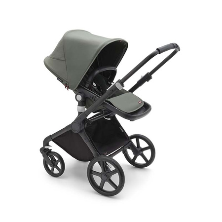 Bugaboo Fox Cub Black/Forest Green zestaw 4w1