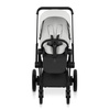 Cybex e-Priam 5.0 Matt Black Off White wózek 2w1 głęboko-spacerowy