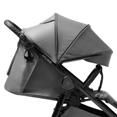 Future Design Xplode Chrome Steel Graphite wózek spacerowy