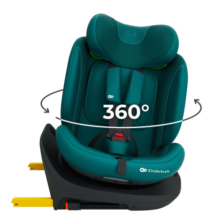 Kinderkraft I-Grow 2 Plus Zielony Fotelik samochodowy 40-150 cm