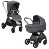 Chicco Bellagio 2 Black Satin wózek 2w1 głęboko-spacerowy z gondolą Gran Comfort