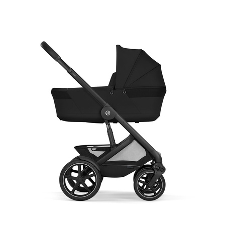 Cybex Talos S Lux 2026 ze składaną gondolą wózek 2w1 głęboko-spacerowy Moon Black