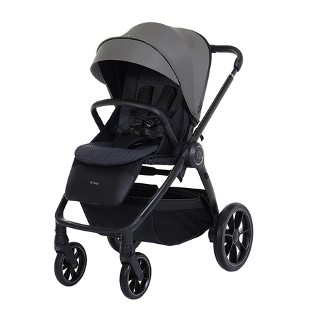 Espiro Yoga Gray Zen Voice of Nature wózek 4w1 z fotelikiem Maxi Cosi Pebble 360 Pro2 i bazą FamilyFix 360