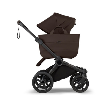 Bugaboo Donkey6 Komplet Mono Black/Cocoa Brown wózek 2w1 głęboko-spacerowy