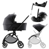 Britax Romer Rio Style Carbon Black zestaw 4w1 z fotelikiem Baby-Safe Pro i Bazą
