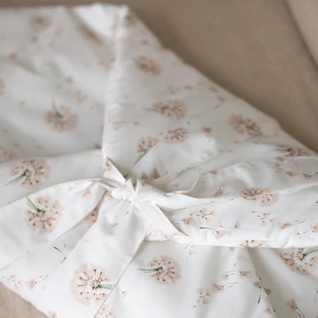 Waldin pościel niemowlęca Rożek 2 w 1 Zielone Gałązki