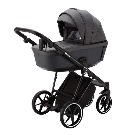 Adamex Belissa Graphite wózek 2w1 głęboko-spacerowy