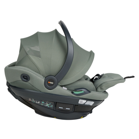 BeSafe Go Beyond 2 Pastelowa Oliwka zestaw z bazą Beyond