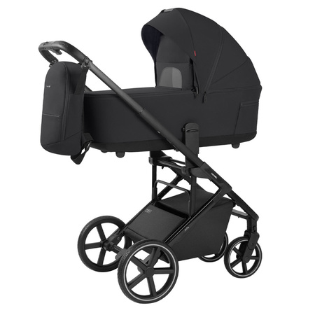 Carrello Alfa 2025 CRL-6522 Rock Black wózek 2w1 głęboko-spacerowy