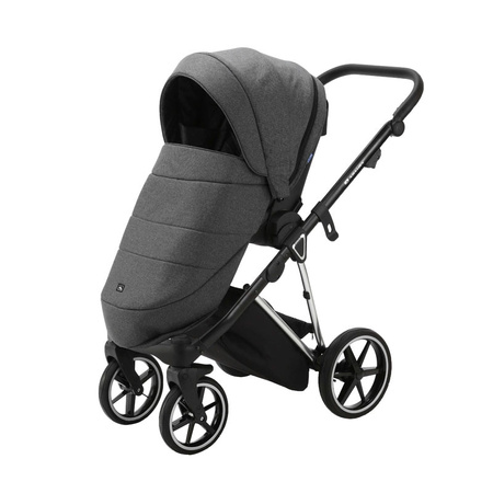 Adamex Belissa Special Edition Grafit wózek 2w1 głęboko-spacerowy