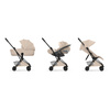 Cybex Coya 2 Style Matt Black Cozy Beige zestaw 3w1 z fotelikiem Cloud T i-Size