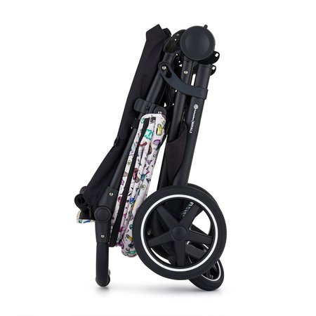 Petite&Mars Royal 3 Limited100 Tattoo stelaż Black wózek spacerowy