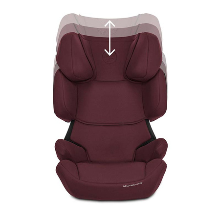 Cybex Solution X i-Fix Rumba Red Fotelik Samochodowy 15-50 kg