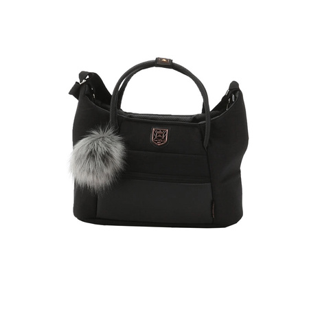 Adamex Belissa Special Edition Czarny wózek 2w1 głęboko-spacerowy